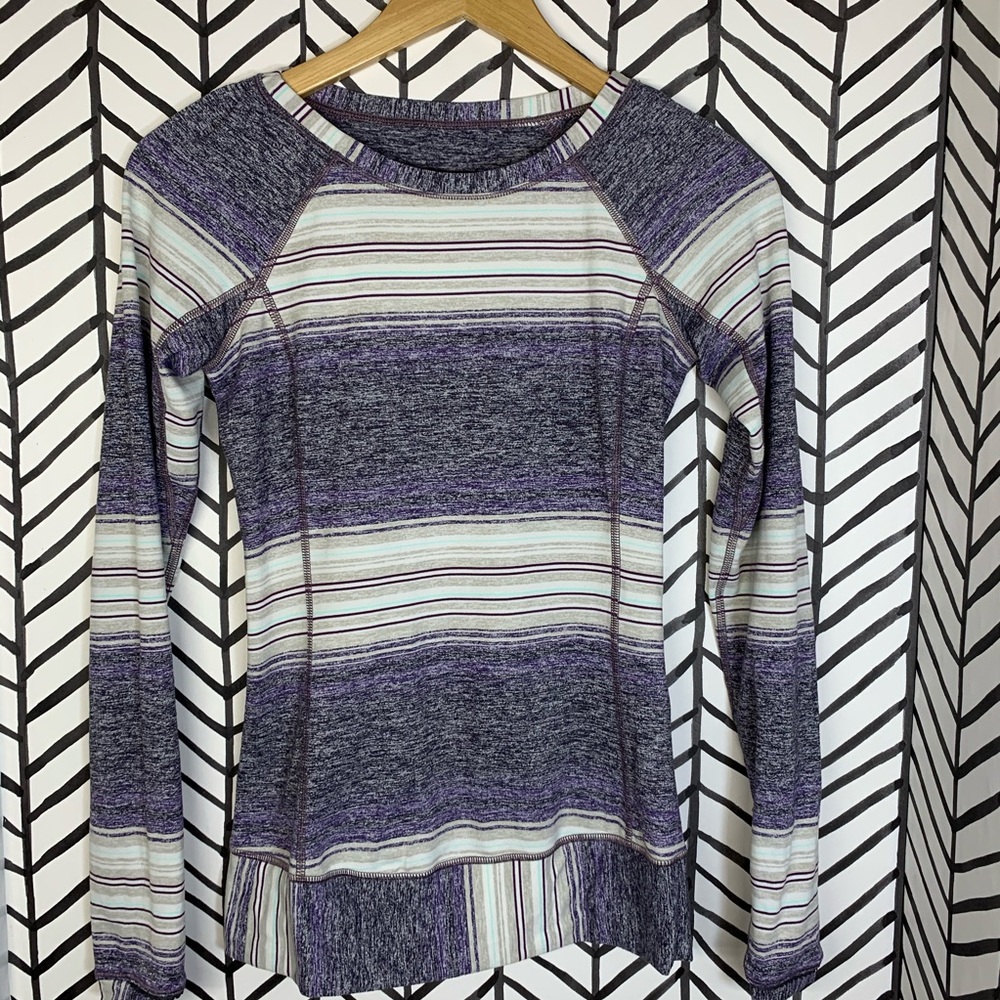 🔸 Lululemon race your pace long sleeve grape 2